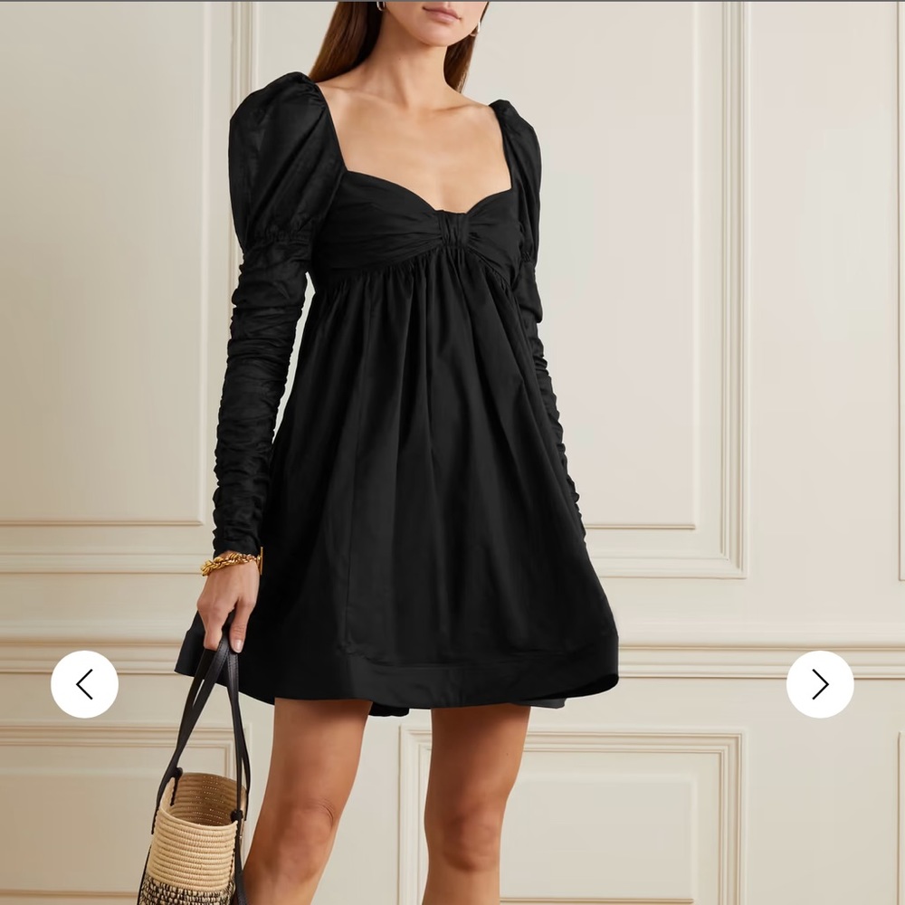 Authentic! Zimmermann Violet twist front mini dress